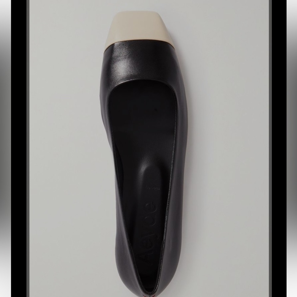 Aeyde Inga Two Tone Ballet Flat